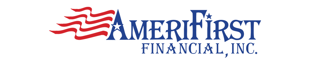 AmeriFirst Financial logo with flag