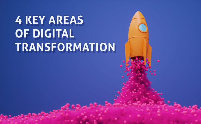 The 4 Key Areas of Digital Transformation